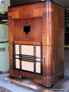 Large Radio Cabinet - sample refinish